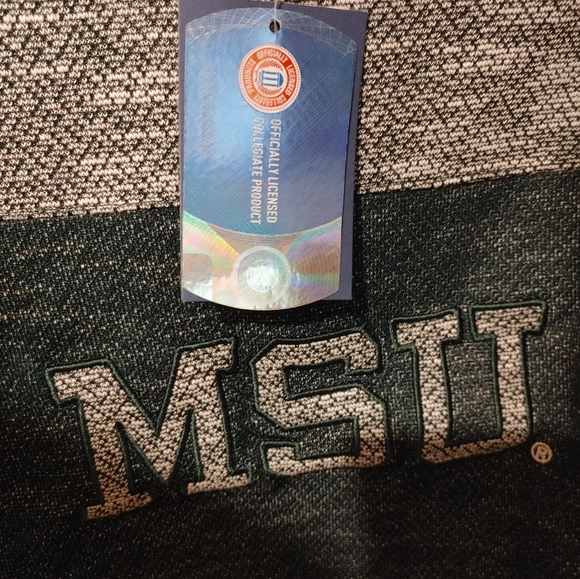 NWT Michigan State University Spartan Terry Crop Top - Picture 3 of 6